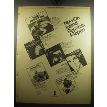 1975 Island Records & Tapes Ad - Sparks Propaganda; Eno Taking Tiger Mountain