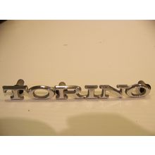 1970 1971 FORD TORINO EMBLEM OEM #D10B-65291B62AB