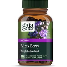Gaia Herbs Vitex Berry - Supports Hormone Balance & Fertility in Women - 60 Vega