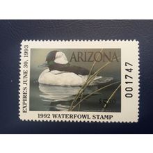 ICOLLECTZONE US Arizona 1992 Duck Stamp VF NH