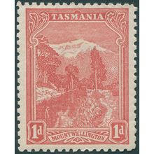 Tasmania 1903 1d rose-red Perf 11 SG240da unused