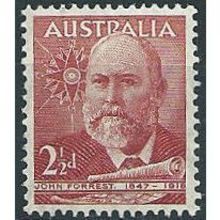 Australia 1949 SG233 2 1/2d Lake Mounted Mint .. ..