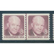 1402 8c Dwight Eisenhower Almost Very Fine MNH CLP R0240