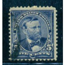 Used 281 5c Ulysses S. Grant Barely Clears M04925
