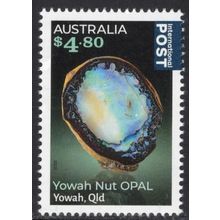 AUSTRALIA: 2025, OPALS. YOWAH NUT OPAL EMBELLISHED INTERNATIONAL POST, MNH STAMP