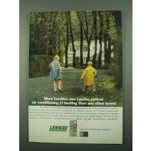1969 Lennox Air Conditioning Ad - More Families Own