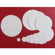 Set of 11 Tattered Lace Die Cuts Torn Edge Circles