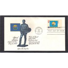 FDC Fleetwood 1673 13c Montana (Cachet-U/A) CV01187