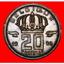 FRENCH LEGEND (1953-1963): BELGIUM ★ 20 CENTIMES 1959! LOW START★NO RESERVE