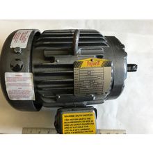 Baldor ECP3587T-5,2HP 575V 1725RPM 3Ph Marine Duty AC Motor SUPER-E,2 TE 145T,AJ