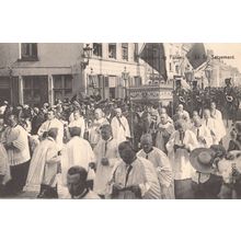 Procession De Furnes Le St Saint Sacrement Belgium Old Postcard