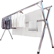 JAUREE 95 Inches Clothes Drying Rack, Drying Rack Clothing Folding Indoor Outdoo