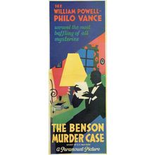 The Benson Murder Case-1930 Poster Canvas Movie Film Print A0 A1 A2 A3 A4 A5 A6