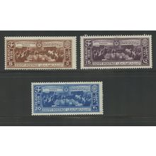 Egypt 203-205, 1936 Signing of Treaty, VF, LH (EG478)