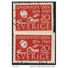 1949 Michel 352Dr+352Dl - #2 fine used (o)