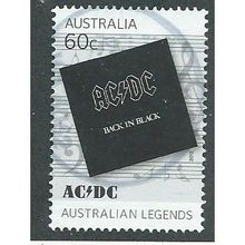 AUS 2013 60c 'AUSTRALIAN LEGENDS- AC/DC' FINE USED (EBID37-845)
