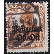 GERMANY REICH Besetzung [OberOst] MiNr 0006 ( O/used ) [01]