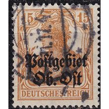 GERMANY REICH Besetzung [OberOst] MiNr 0006 ( O/used ) [02]