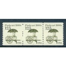 2133 12.5c Pushcart Fine MNH Dry Gum PNC 1/3 W0394