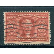 Used 324 2c Thomas Jefferson Barely Clears C2441