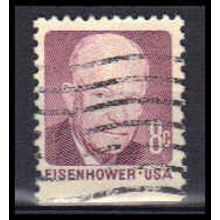 Used 1395 8c Dwight Eisenhower Fine Plus BPS KA6263