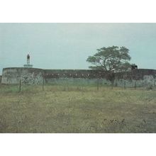 Old Military Fort Bullen Barra Gambia African Postcard