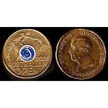 Australia Two Dollar 2025 Used Coin $2 Australian Open Men's KC III