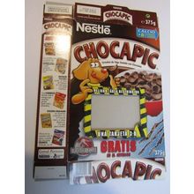 Nestle 2002 Chocopic Jurassic Park Empty Cereal Box (Spian)