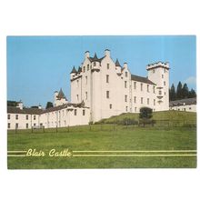BLAIR CASTLE, Scotland unused postcard =