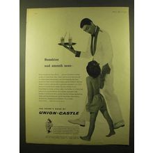 1958 Union-Castle Cruise Ad - Sunshine and Smooth Seas
