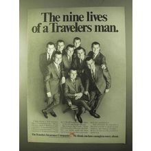 1970 Travelers Insurance Ad - The Nine Lives Of