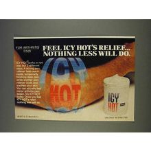 1977 Icy Hot Ad - Relief Nothing Less Will Do