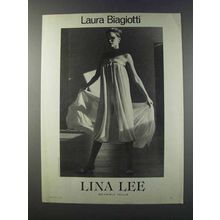1981 Lina Lee Laura Biagiotti Fashion Ad