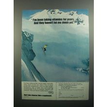 1984 Roche Vitamins Ad - They Haven't Let me Down Yet