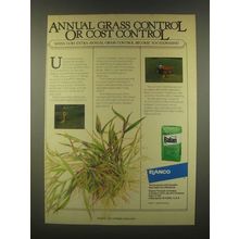 1985 Elanco Balan Ad - Annual Grass Control