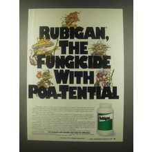 1985 Elanco Rubigan Ad - The Fungicide with Poa-Tential
