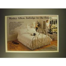 1989 Wesley Allen CB1021 Versailles Bed and Princess Bedspread Ad