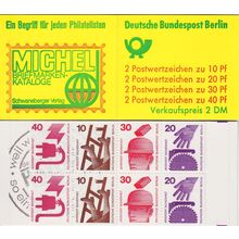 GERMANY BERLIN [Markenheft] MiNr 09 a ( **/mnh )