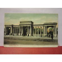 HYDE PARK CORNER, LONDON unused antique postcard by Misch & Stock's =