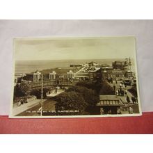 BRIDGE AND PIER , CLACTON-ON-SEA, ESSEX used vintage postcard RP 1958 pm =