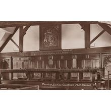 Court Of Justice Guildhall Much Wenlock Shropshire Old RPC Postcard