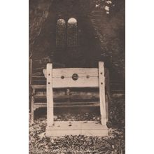 Saffron Walden Castle Stocks Essex Antique Postcard