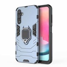 PC + TPU Shockproof Protective Phone Case with Magnetic Ring Holder, For Samsung