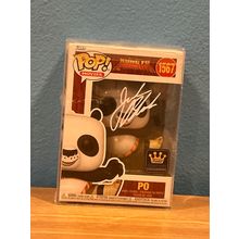 Funko Pop! Kung Fu Panda: Po #1567 Facsimile Laser Autographed (Box & Protector)