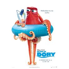 Finding Dory (2016)_18 Movie Film Poster Canvas iconic design