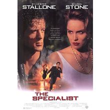 1994’s THE SPECIALIST rolled original 27x41 one-sheet poster. Stallone & Stone!