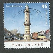 GER 2008 €0.45 (S/A) 'LIGHTHOUSES -WARNEMUNDE' FINE USED (EBID51-302)