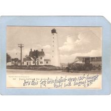 CT New London Lighthouse Postcard Pequot Lighthouse lighthouse_box1, ct_bo~73