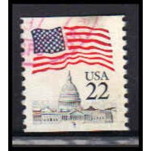 Used 2115c 22c U.S. Flag Fine PA5801