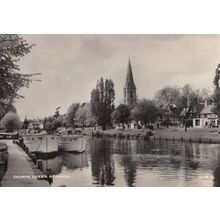 Thorpe Green Riverside Norwich 1950s Real Photo Postcard